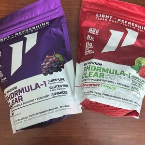 1st Phorm Phormula-1 Clear Protein Powder - Purple and Red